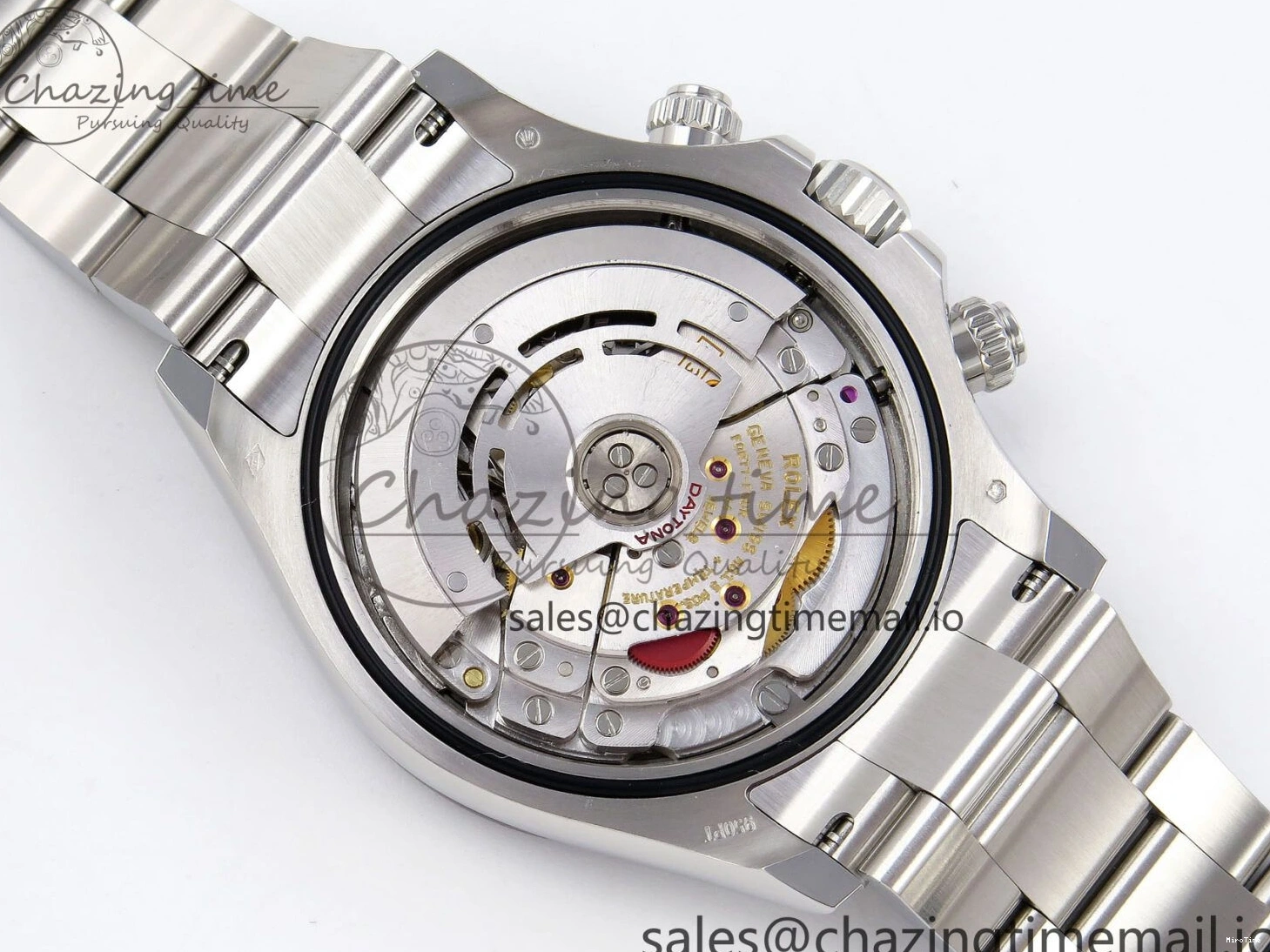 MiroTime 0216 Daytona 116506 Clean 1:1 Best Edition Ice Blue Dial Arabic Markers on SS Bracelet SA4130 V EasyCare 1344